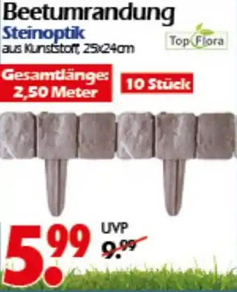Wreesmann Beetumrandung Steinoptik Angebot