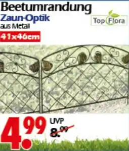 Wreesmann Beetumrandung Zaun-Optik Angebot