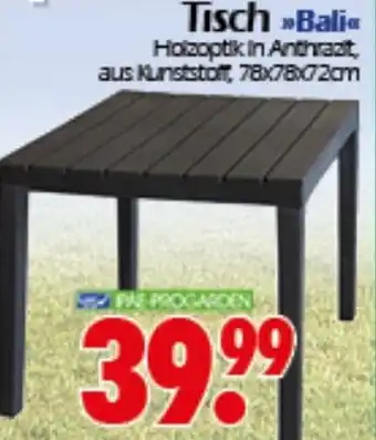 Wreesmann Tisch Bali Angebot