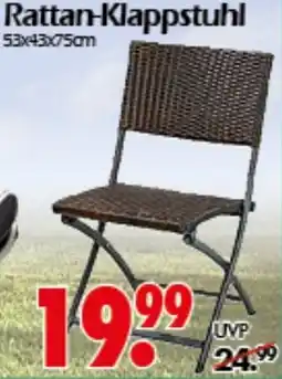 Wreesmann Rattan-Klappstuhl Angebot