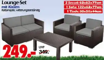 Wreesmann Lounge-Set mit Kissen Angebot