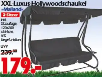 Wreesmann XXL-Luxus-Hollywoodschaukel Angebot