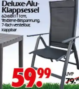 Wreesmann Deluxe-Alu Klappsessel Angebot