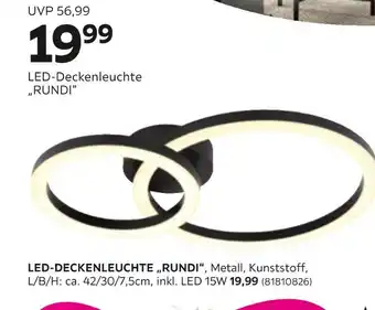 Mömax Led-deckenleuchte „rundi“ Angebot