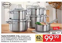 Zurbrüggen Rösle topfset elegance, 5-tlg Angebot