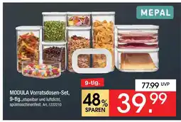 Zurbrüggen Mepal modula vorratsdosen-set, 9-tlg Angebot