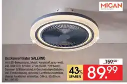Zurbrüggen Mican deckenventilator salerno Angebot