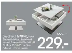 Zurbrüggen Couchtisch mariko Angebot