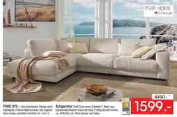 Zurbrüggen Pure home lifestyle eckgarnitur pure 979 Angebot