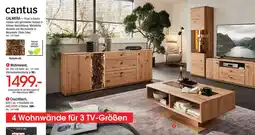 Zurbrüggen Cantus calmera wohwand oder couchtisch Angebot