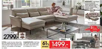 Zurbrüggen Beldomo u-ecke oder longchairkomb Angebot