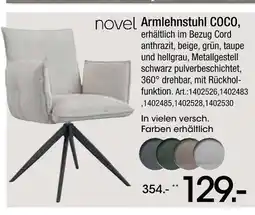 Zurbrüggen Novel armlehnstuhl coco Angebot