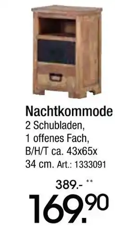 Zurbrüggen Nachtkommode Angebot