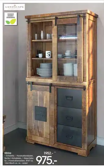 Zurbrüggen Landscape vitrine Angebot