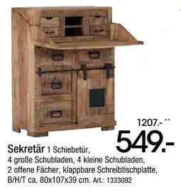 Zurbrüggen Sekretär Angebot