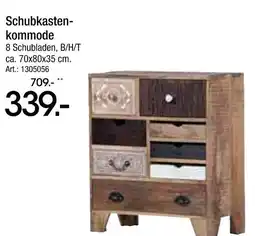 Zurbrüggen Schubkastenkommode Angebot