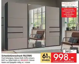 Zurbrüggen Mid you schwebetürenschrank palermo Angebot