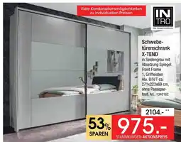 Zurbrüggen Intro schwebetürenschrank x-tend Angebot