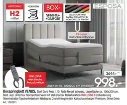 Zurbrüggen Esposa boxspringbett venus Angebot