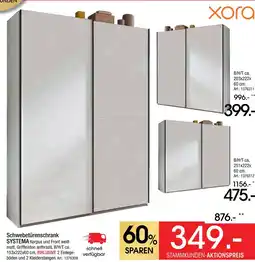 Zurbrüggen Xora schwebetürenschrank systema Angebot