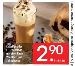 Zurbrüggen Eiskaffee oder eisschokolade Angebot