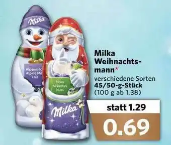 Combi Milka Weihnachtmann Angebot