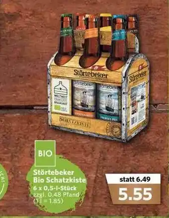 Combi Störtebeker Bio Schatzkiste Angebot