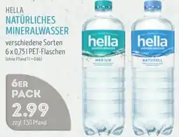 Edeka Struve HELLA NATÜRLICHES MINERALWASSER Angebot