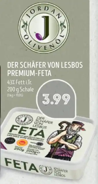 Edeka Struve JORDAN OLIVENÖL DER SCHÄFER VON LESBOS PREMIUM-FETA Angebot