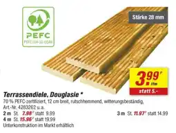 toom Baumarkt Terrassendiele, Douglasie Angebot
