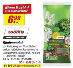 toom Baumarkt Rindenmulch Angebot