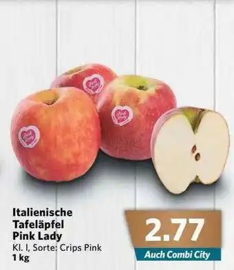 Combi Italienische Tafeläpfel Pink Lady Angebot