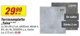 toom Baumarkt Terrassenplatte „Taina" Angebot