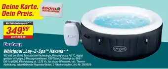 toom Baumarkt Bestway Whirlpool „Lay-Z-Spa Havana" Angebot