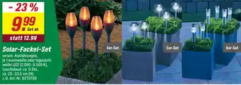 toom Baumarkt Solar-Fackel-Set Angebot