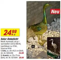 toom Baumarkt Solar-Dekolicht Angebot