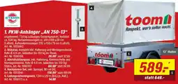 toom Baumarkt STEMA PKW-Anhänger „AN 750-13" Angebot