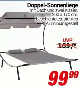 CENTERSHOP Doppel-Sonnenliege Angebot