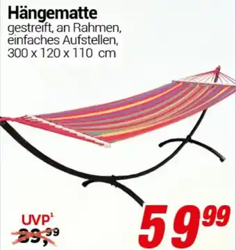 CENTERSHOP Hängematte Angebot