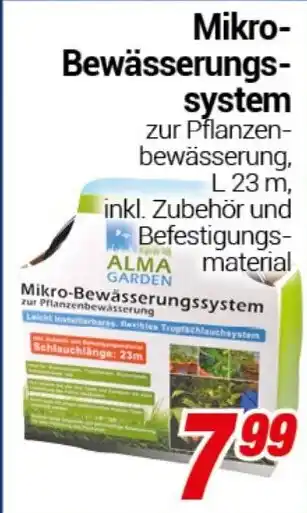 CENTERSHOP Mikro- Bewässerungs- system Angebot