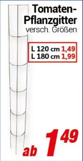 CENTERSHOP Tomaten- Pflanzgitter Angebot