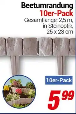 CENTERSHOP Beetumrandung 10er-Pack Angebot