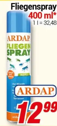 CENTERSHOP ARDAP Fliegenspray Angebot