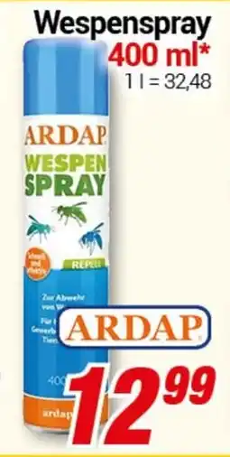 CENTERSHOP ARDAP Wespenspray Angebot
