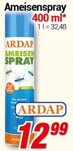CENTERSHOP ARDAP Ameisenspray Angebot