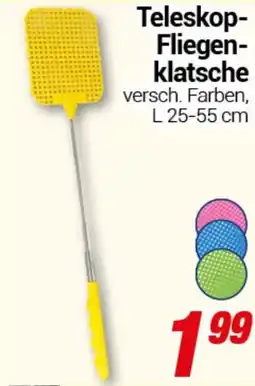 CENTERSHOP Teleskop- Fliegen- klatsche Angebot