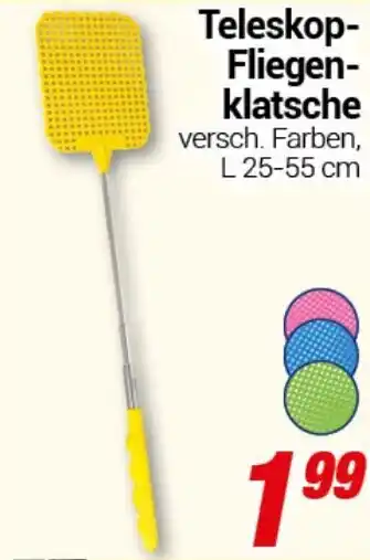 CENTERSHOP Teleskop- Fliegen- klatsche Angebot