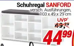 CENTERSHOP Schuhregal SANFORD Angebot