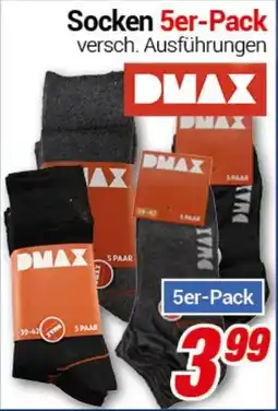 CENTERSHOP DMAX Socken 5er-Pack Angebot