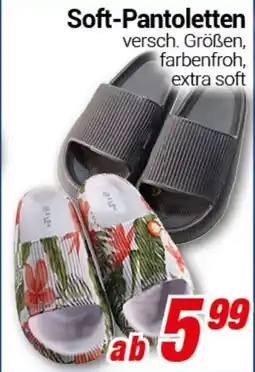 CENTERSHOP Soft-Pantoletten Angebot